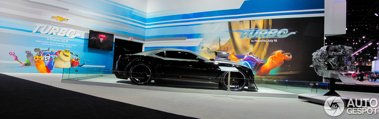 Chicago Motor Show 2013: Chevrolet "Turbo" Camaro Coupe