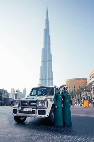 Brabus unveils the B63S 700 Widestar 'Dubai Police'