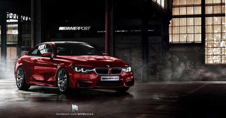 Lovely rendering of the BMW M4!